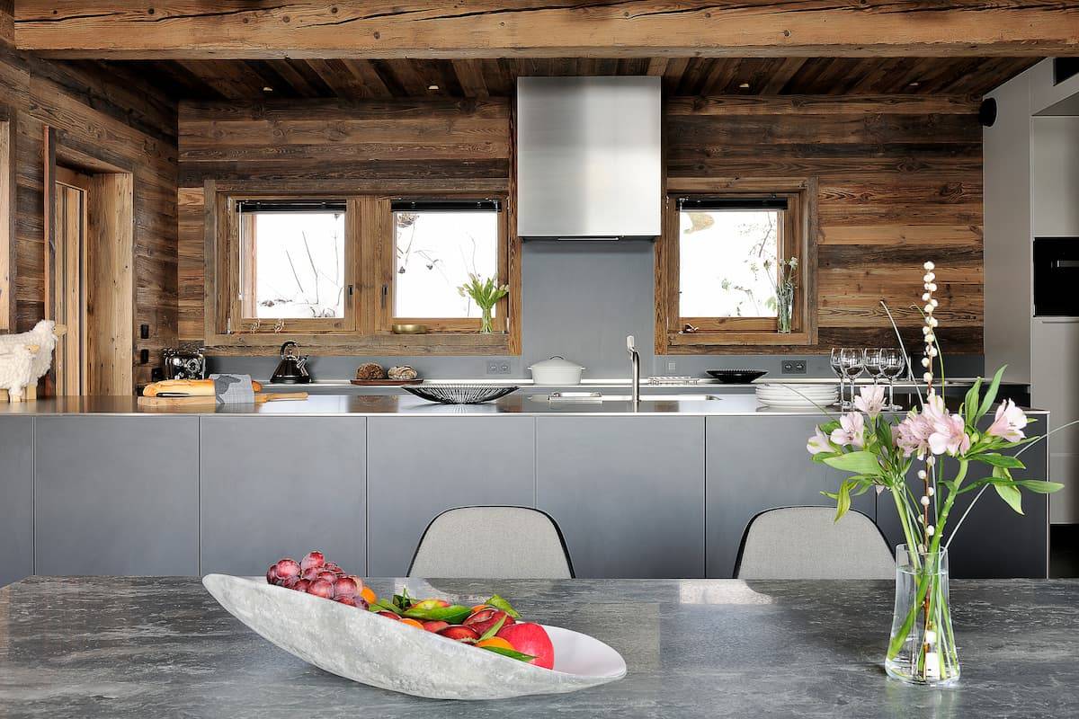 Otoctone Vue Mont-Blanc - Cuisine haut de gamme