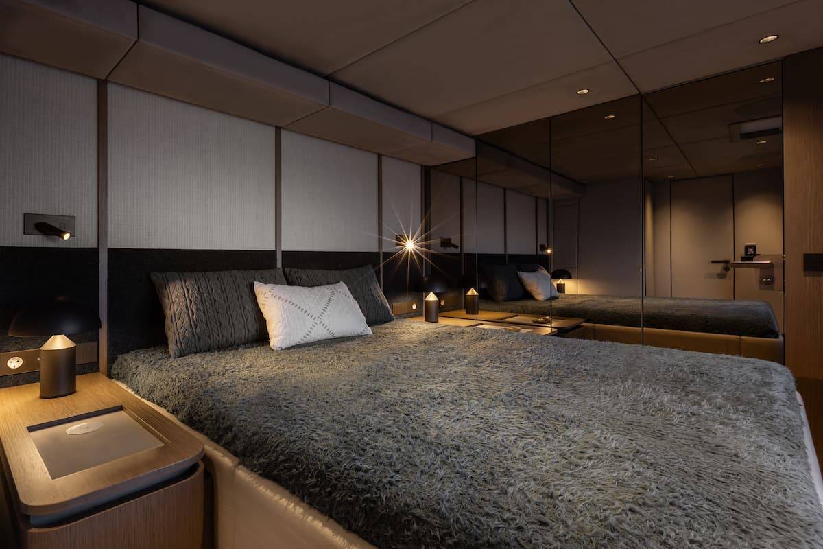 Otoctone catamaran - Cabine Maître