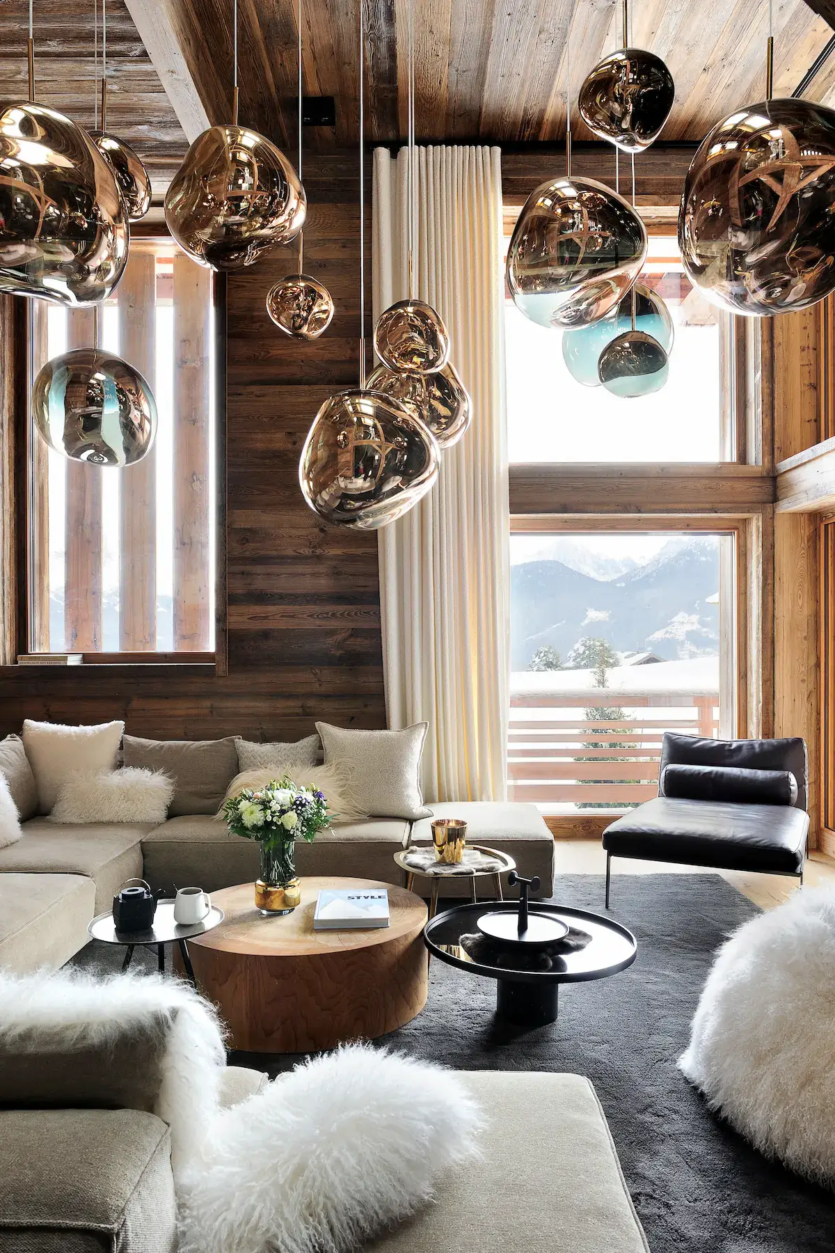 Otoctone Vue Mont-Blanc -Salon