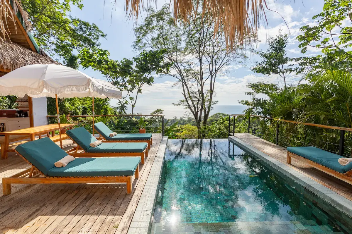 Otoctone La Javanaise -Piscine vue Ocean